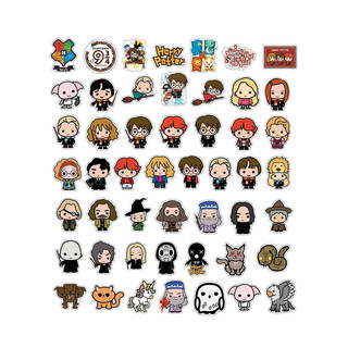 Наклейки виниловые PrioritY детские Гарри Поттер 50 штук 2