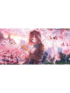 Конверт для денег 'Аниме-девочка с зонтом', артикул ЛХ-0150