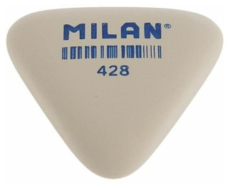 Ластик Milan 428, треугольный, синтетический каучук 1