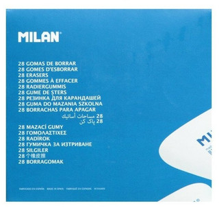 Ластик Milan 428, треугольный, синтетический каучук 3