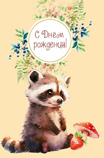 Открытка 'С Днем Рождения!', артикул 0167.252 1