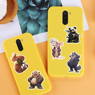 Наклейки виниловые PrioritY животные 50 шт 4