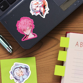 Наклейки виниловые PrioritY Аниме 50 шт 4