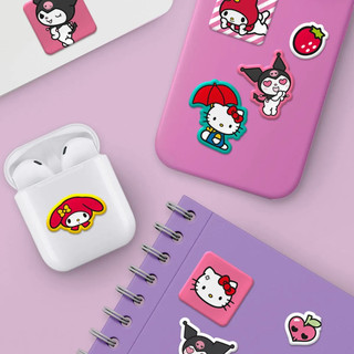 3d стикеры, наклейки на телефон Hello Kitty and friends, Priority 4