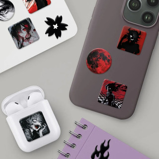 3d стикеры, наклейки на телефон Аниме, Priority 4