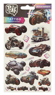 Наклейки-тату переводные 'Street racers-2/Авто из будущего'
