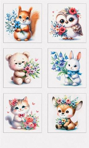 Наклейки Животные, артикул 0-11-766