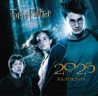 Календарь 2025 'Гарри Поттер и узник Азкабана' настенный, 17х17 см 1