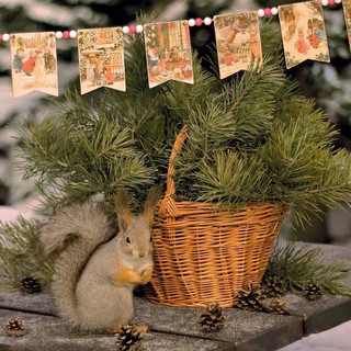 Календарь 2025 'Сказки леса' настенный, 30х30 см 3