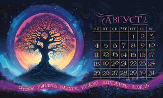 Календарь-домик 2025 'Магический' настольный, Даринчи 13