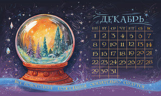 Календарь-домик 2025 'Магический' настольный, Даринчи 17