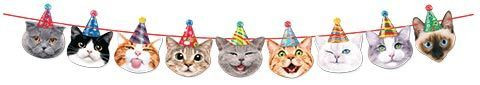 Гирлянда 'Весёлые коты' 3 м, 9 деталей