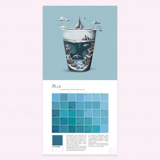 Proцвет, Календарь-вдохновение на 2025 год, настенный, 29х29 см 4