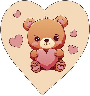 Я тебя ЛЮ..., открытка-мини 0219.679 1