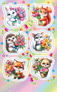 Наклейки Животные