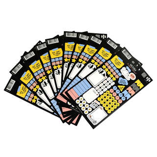 Наклейки Планируй и украшай! 10 листов по 90+ наклеек 2