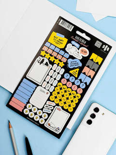 Наклейки Планируй и украшай! 10 листов по 90+ наклеек 5