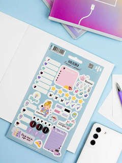 Наклейки Планируй и украшай! 10 листов по 50 наклеек 5