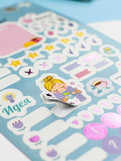 Наклейки Планируй и украшай! 10 листов по 50 наклеек 7