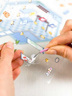 Наклейки-румбокс 'Капибара: СПА' 12