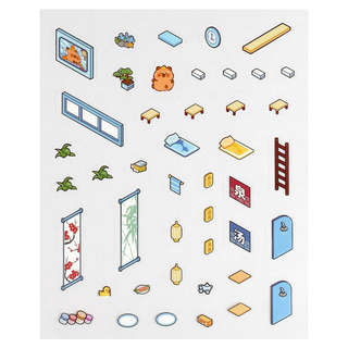 Наклейки-румбокс 'Капибара: СПА' 5