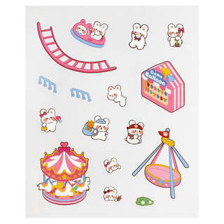 Наклейки-румбокс 'Кролик: парк развлечений' 5