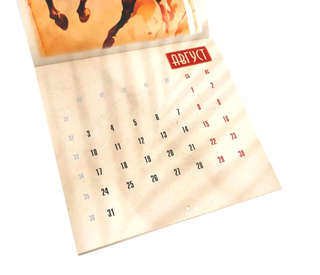 Календарь на 2026 г 'Год Огненной Лошади' настенный перекидной, 30х30 см 10
