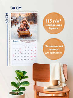 Календарь на 2026 г 'Спаси и Сохрани' Православный календарь, 30х30 см 3