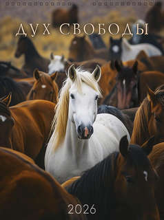 Календарь на 2026 'Дух свободы' А3, настенный, перекидной