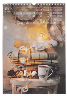 Календарь на 2026 г 'Дачные Истории' настенный перекидной, 34х49 см 2