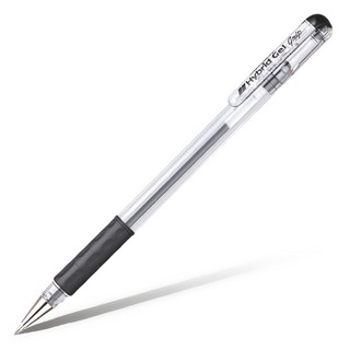 Ручка гелевая Pentel Hybrid Gel Grip 0.6 мм, черная