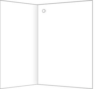 Открытка-подвеска мини 'С Новым Годом!' (ёжик) 2