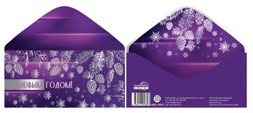 Конверт для денег 'С Новым Годом!'
