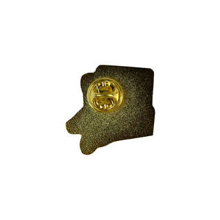 Значок-пин, 30х30 мм, металл, 'Интроверт' 2