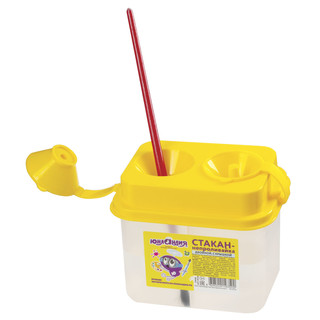 Стакан-непроливайка ЮНЛАНДИЯ, двойной, с крышками, 191314 3