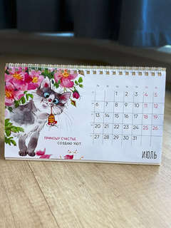 Календарь-домик на 2026 г 'Приношу счастье, создаю уют', настольный, 21х12 см 10