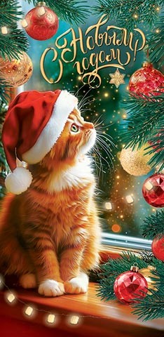 Конверт для денег 'С Новым годом!', артикул 4-15-5118