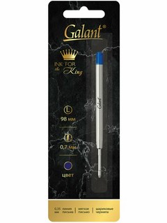 Стержень шариковый GALANT, тип PARKER, металлический, 98 мм, ...