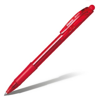Ручка шариковая Pentel BK417-B, 0.7 мм, цвет красный