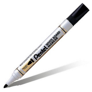 Маркер для досок Pentel (пулеобразный наконечник) черный, 1.9...