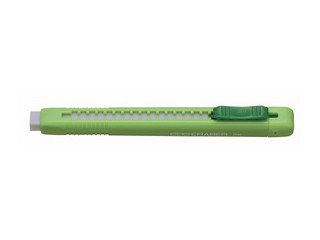 Ластик-карандаш Pentel Clic Eraser ZE80, цвет зеленый