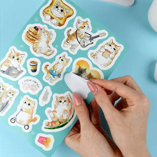 Наклейки 'Коты', серия Любимые стикеры 3