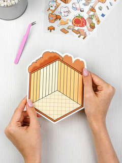 Наклейки-румбокс 'Зоомагазин' для создания миниатюрных сцен 10