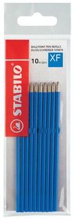 Стержень STABILO 030 для ручки шариковой XF 308, 338 синий - 1 штука
