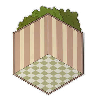 Наклейки-румбокс для создания миниатюрных сцен 'Кофейня' 3