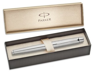 Ручка перьевая Parker IM Premium F222 Shiny Chrome 3