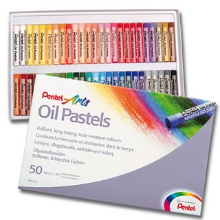 Пастель масляная Pentel 'Oil Pastels', 50 цветов 2