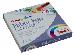 Набор пастель для ткани Pentel "FabricFun Pastels" 7 цветов