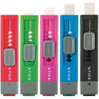 Набор: ластик + точилка Milan, цвет в ассортименте