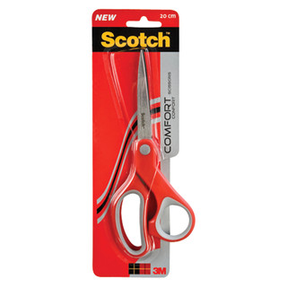 Ножницы SCOTCH 'Комфорт', 180 мм, эргономичные резиновые вставки, красные, FT600004004 2